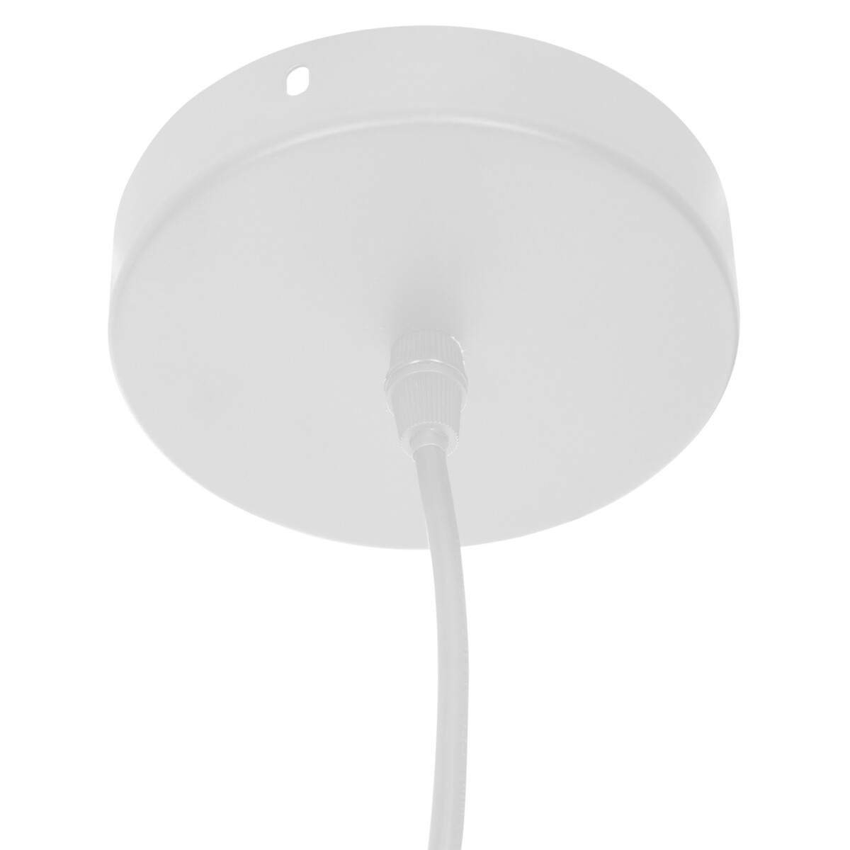 Candeeiro de teto FOLK bege em corda 58cm