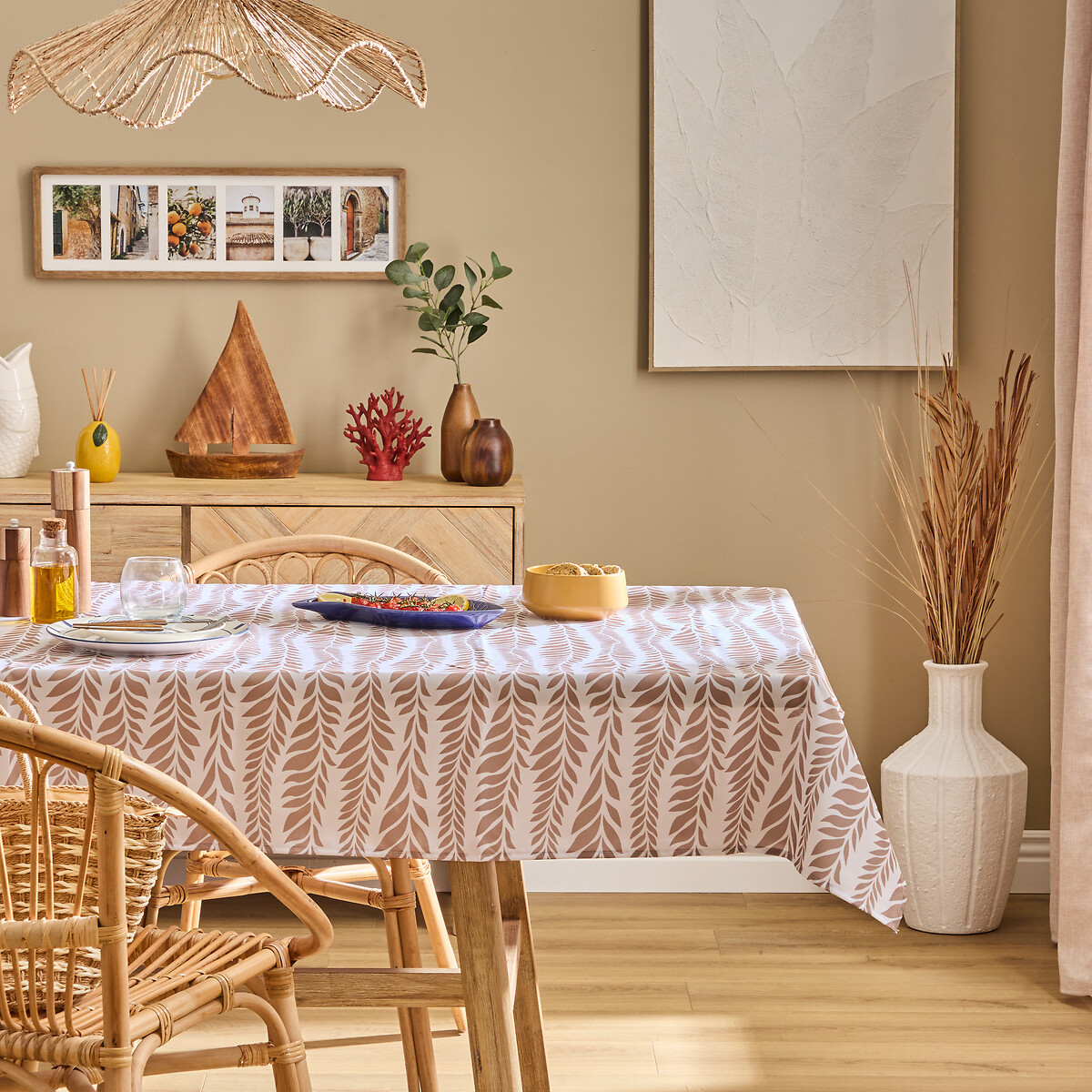 Toalha de mesa anti-manchas OCEANIA 140x240cm