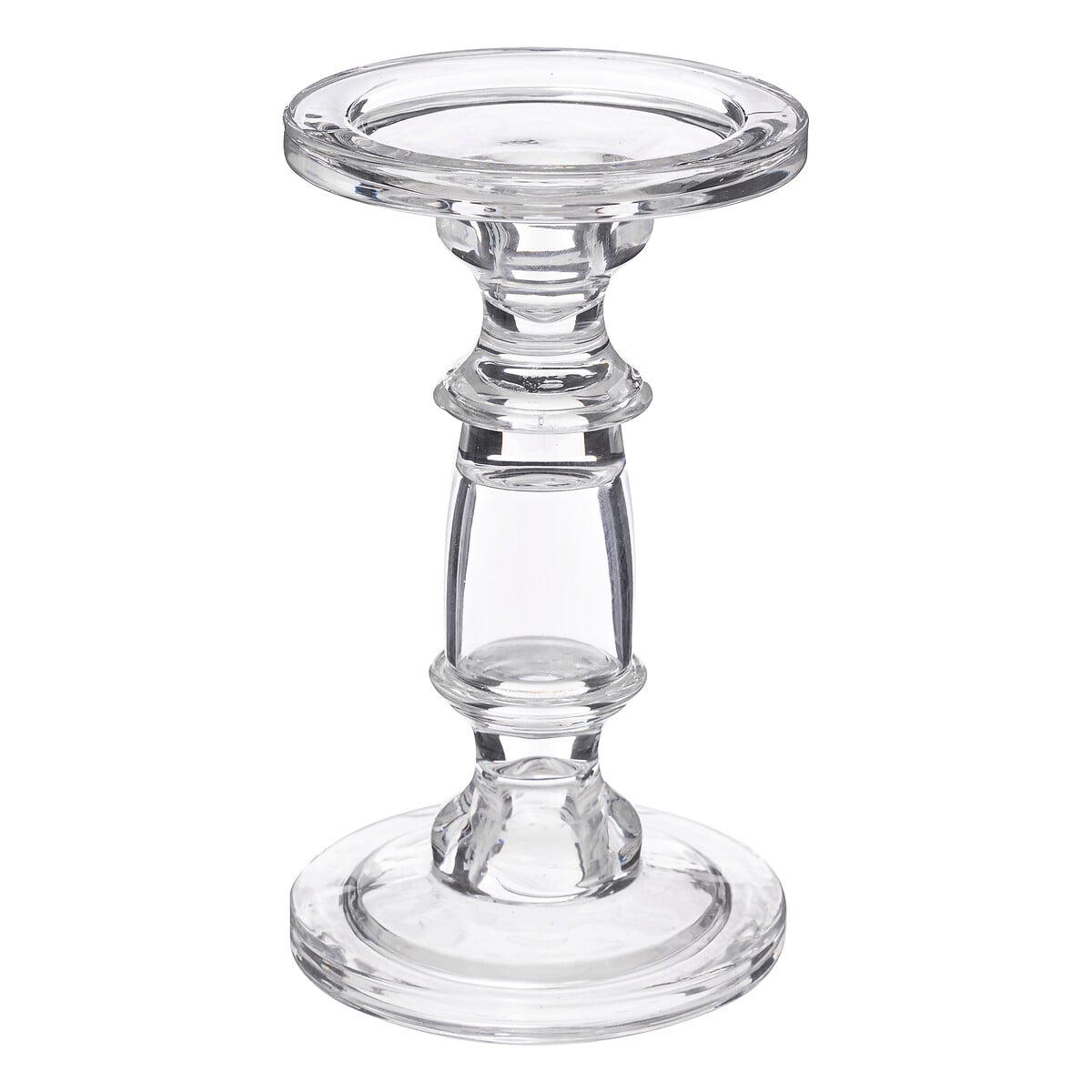 Casti&ccedil;al em vidro transparente 19cm