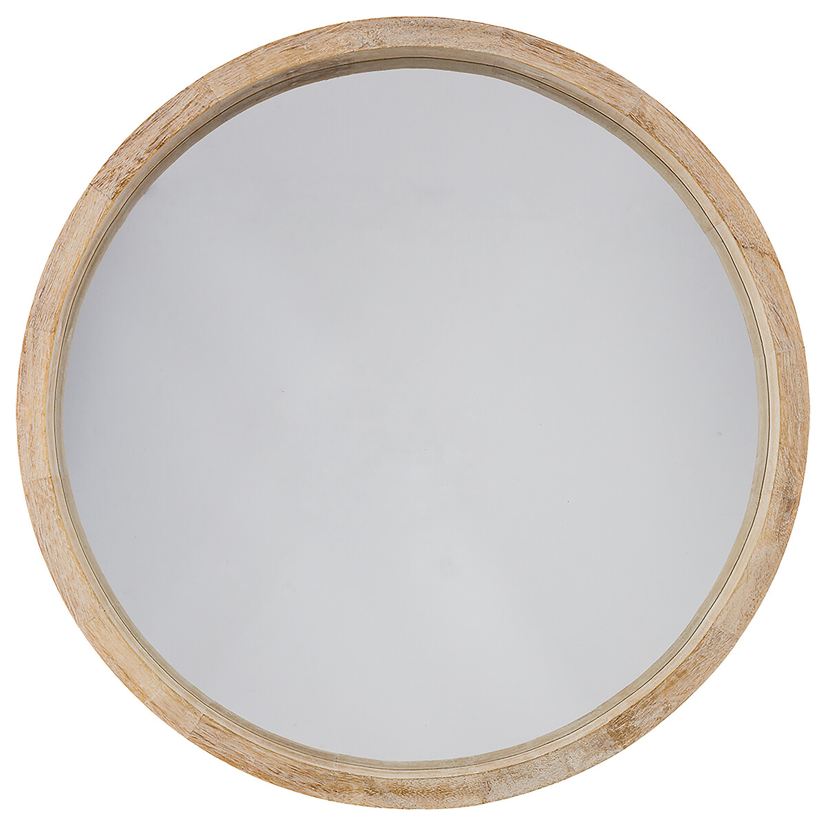 Espelho de parede SCANDINAVE em madeira 50cm