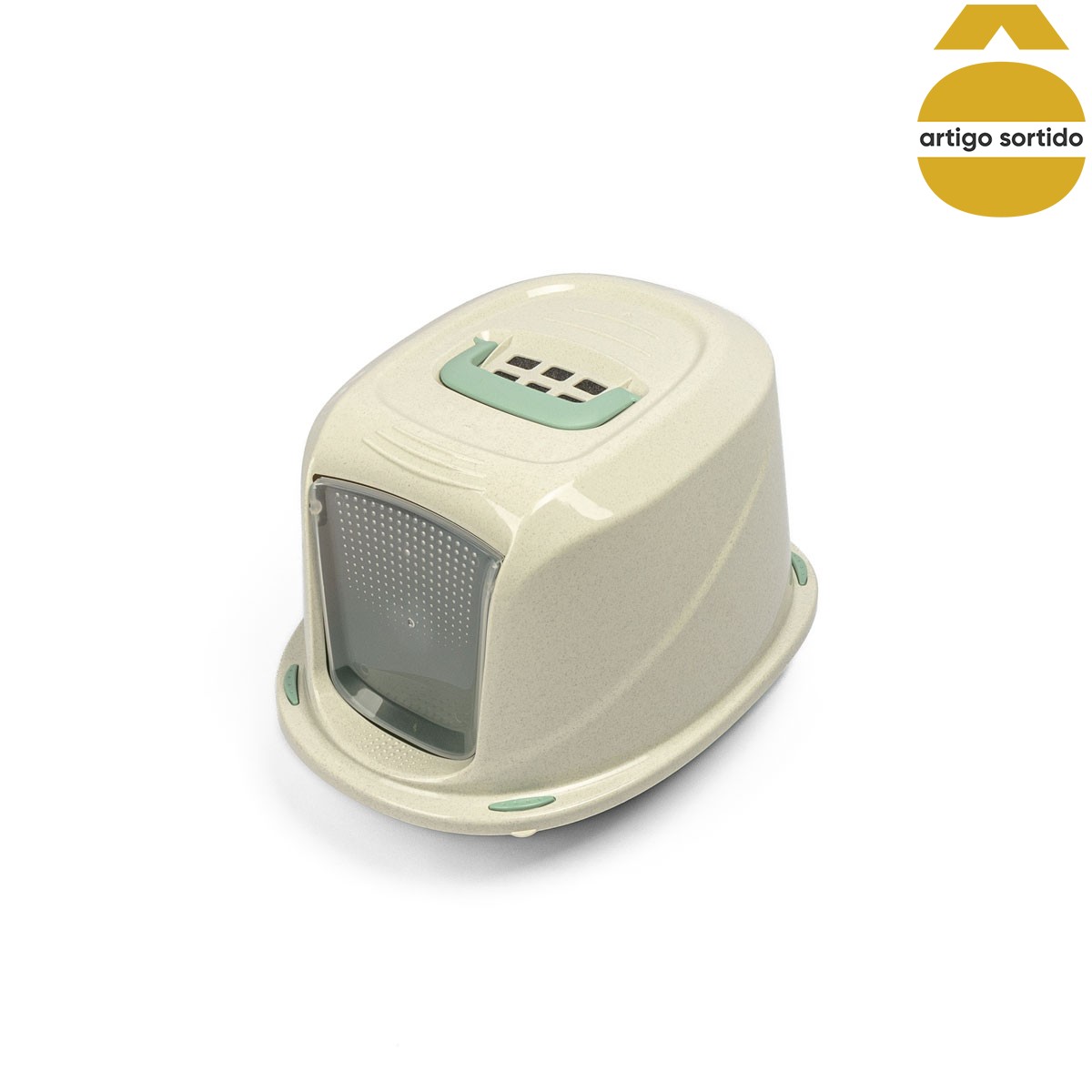 Wc para animal GALAXY DELUXE com porta, pega e filtro