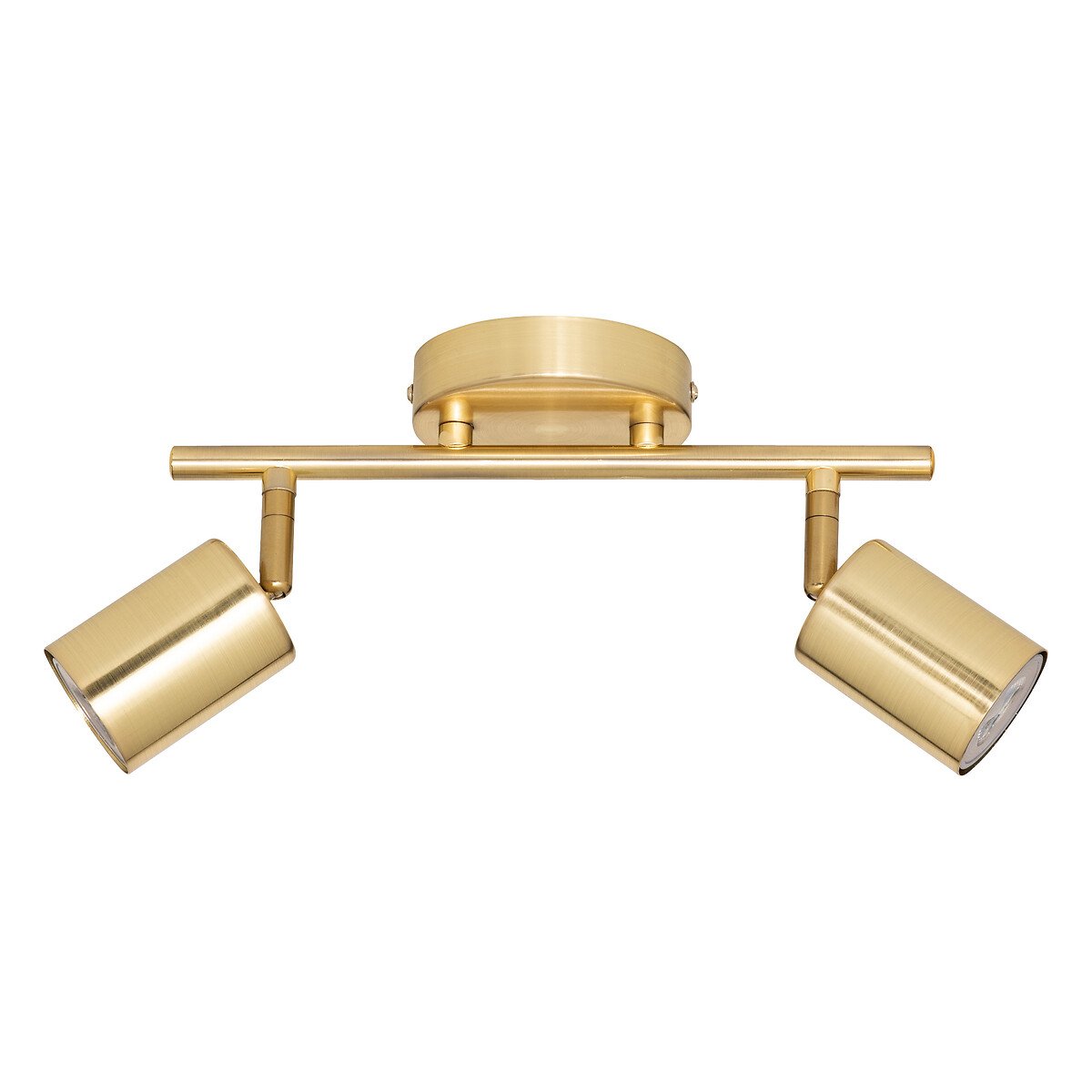 Candeeiro de parede VICO dourado com 2 focos