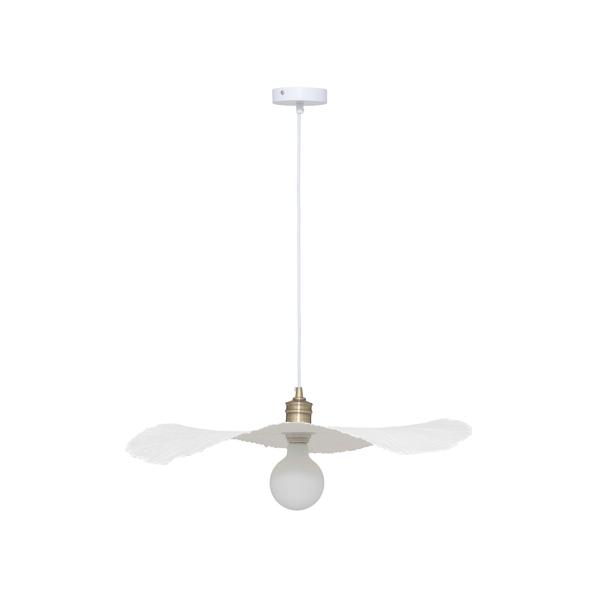 Candeeiro de teto TEHANI branco 57cm