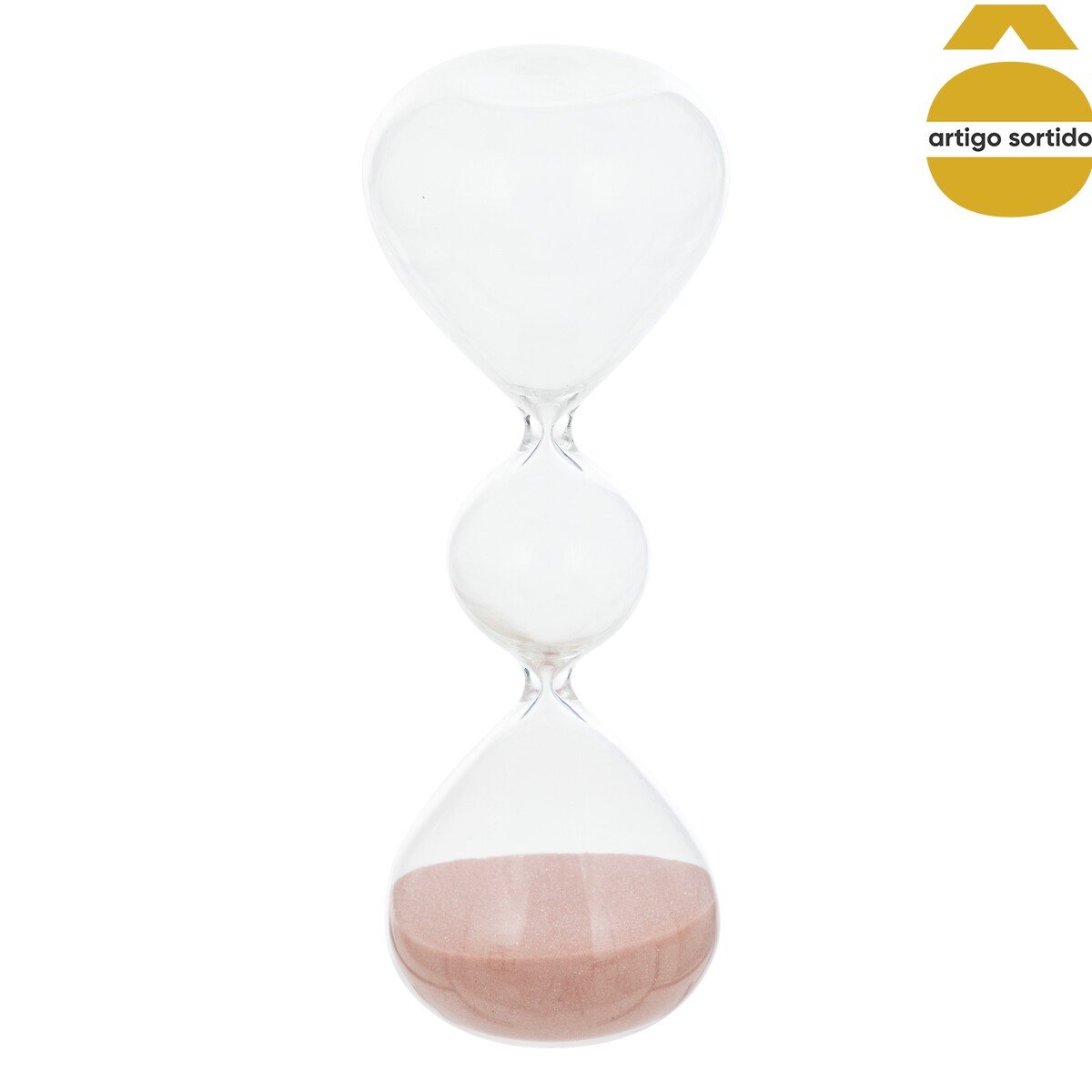 Ampulheta BLI de vidro