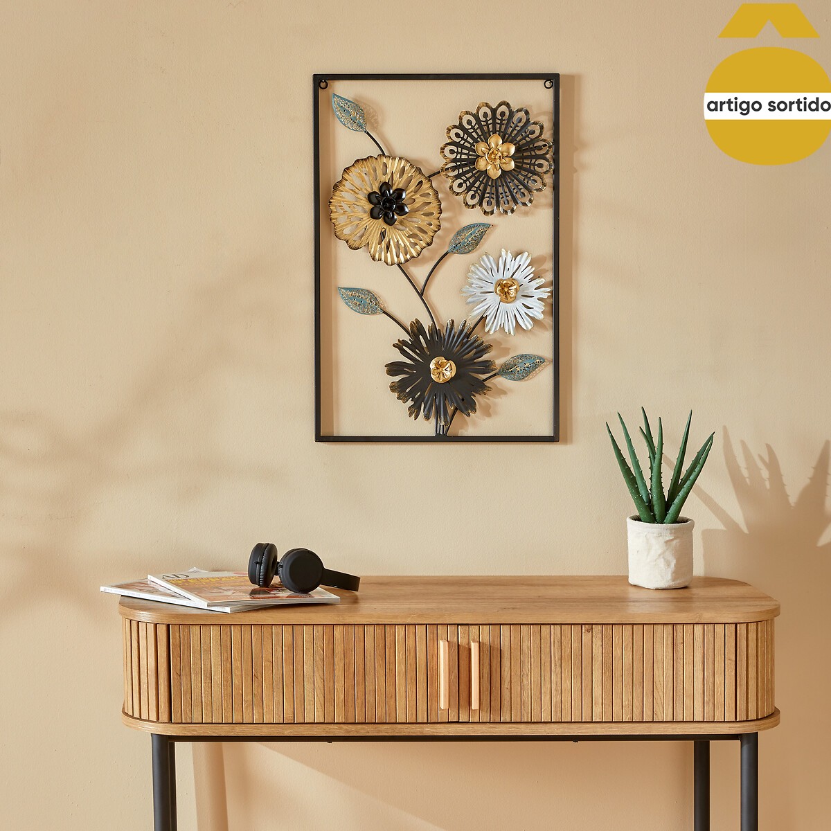 Quadro decorativo FLORINE 40x59,5cm