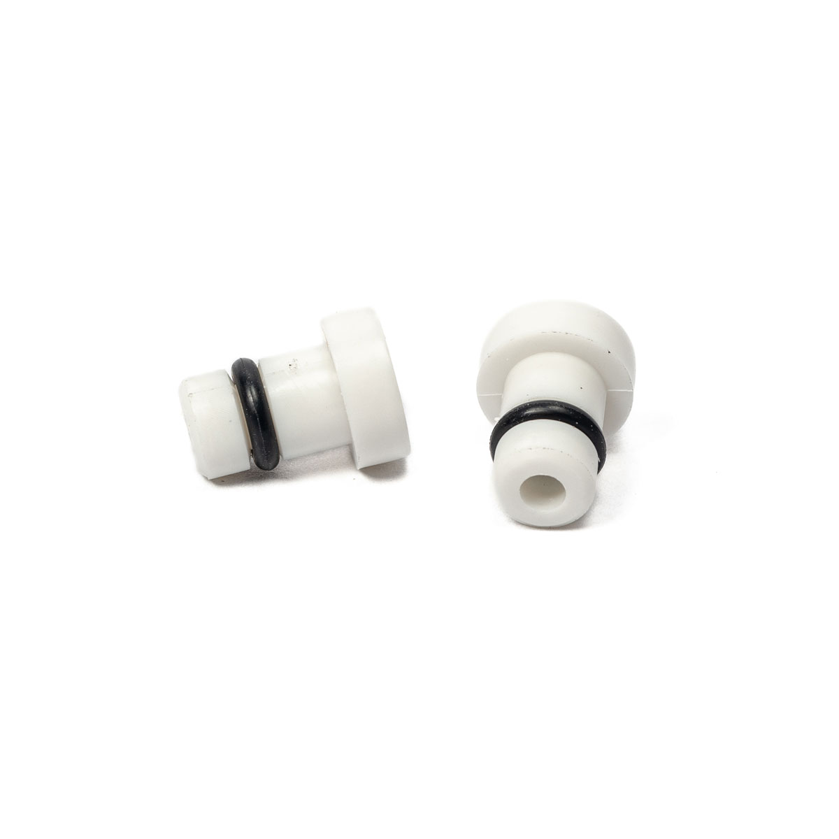 Conjunto de 2 terminais brancos para var&atilde;o