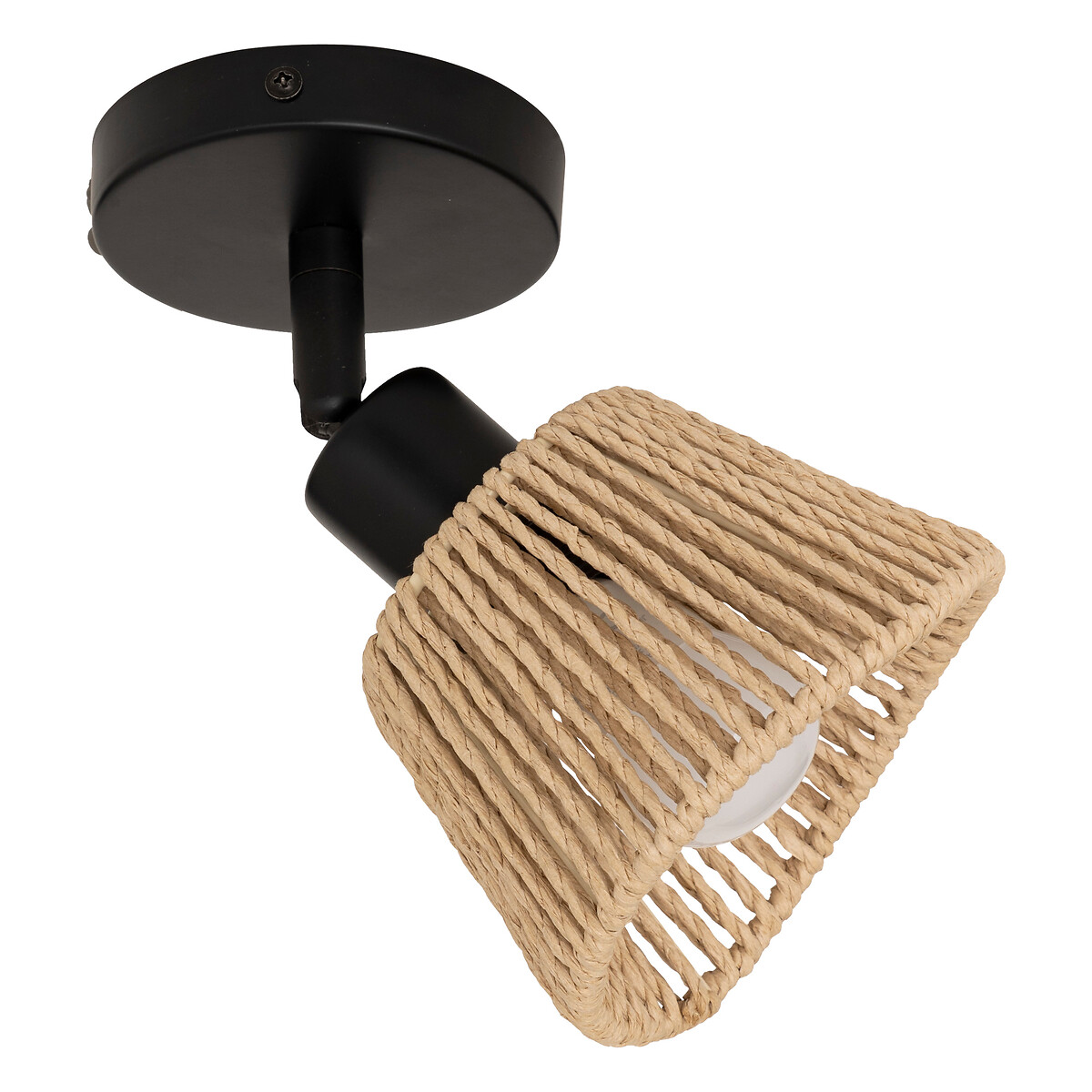 Candeeiro de parede MYHA bege em corda