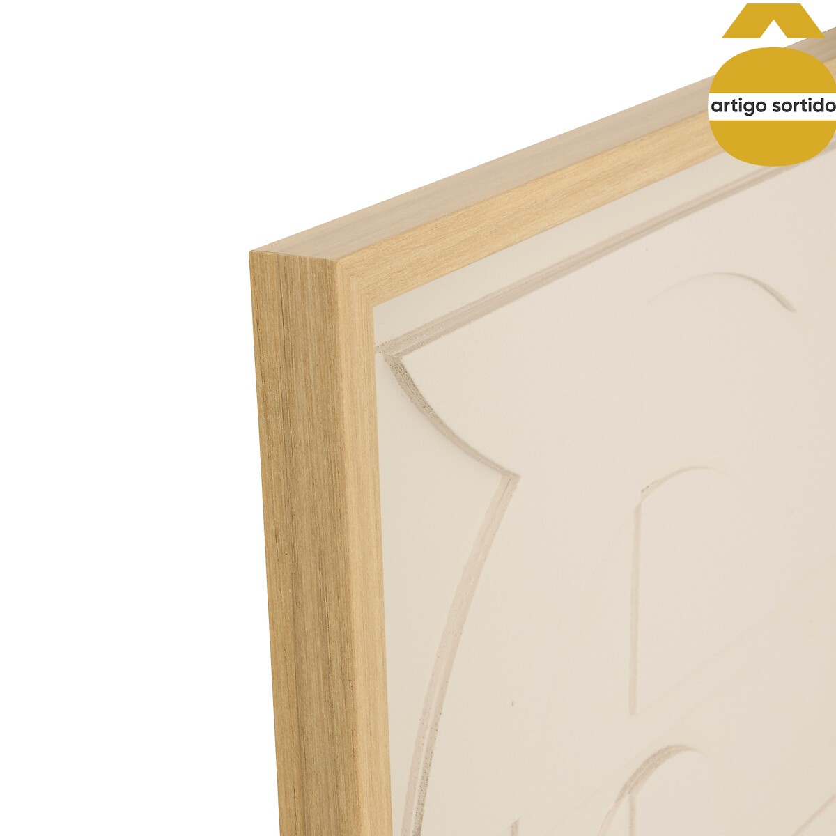 Quadro decorativo com relevo BOBBY 40x50cm