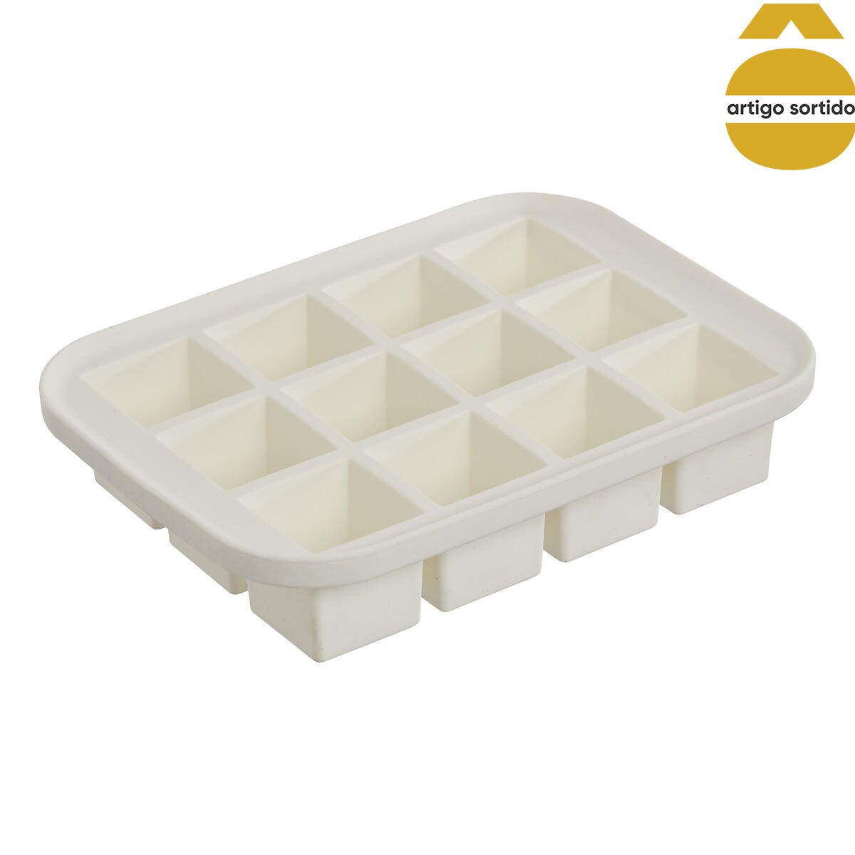 Cuvete cubos de gelo em silicone