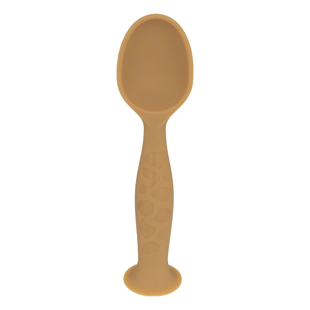 Conjunto de 4 pe&ccedil;as de refei&ccedil;&atilde;o ocre girafa em silicone