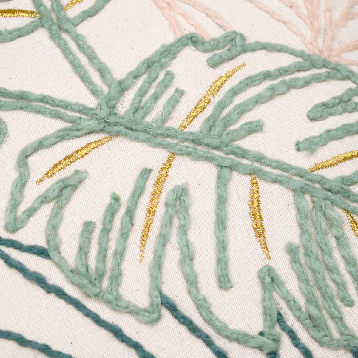 Almofada CASABLANCA verde claro 40x40cm