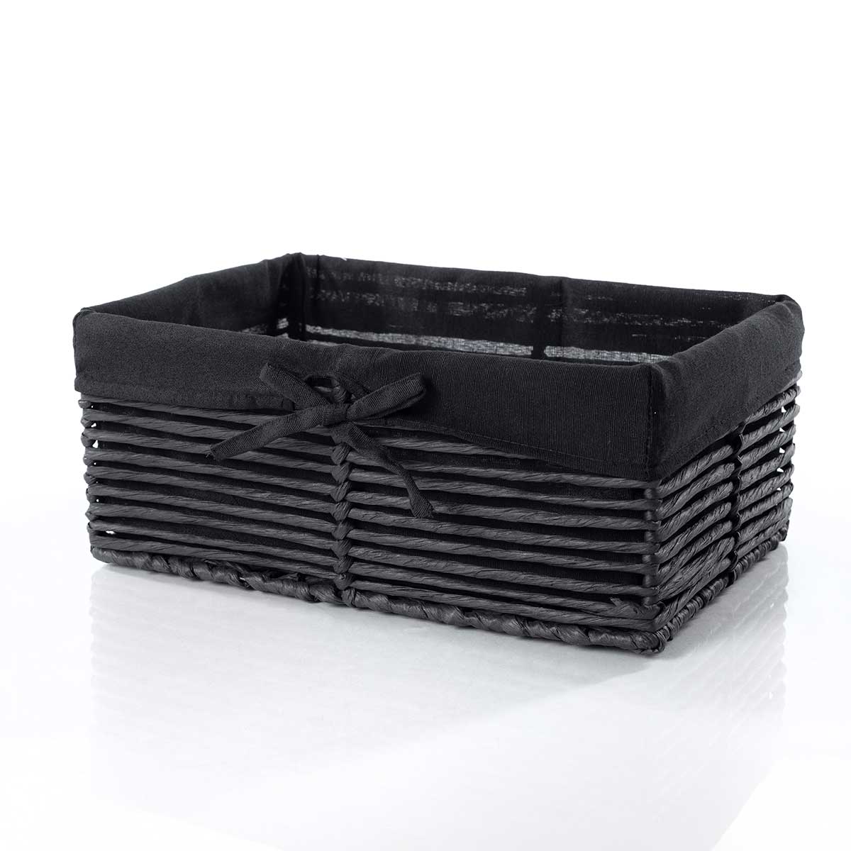 Cesto wc preto 31x44cm