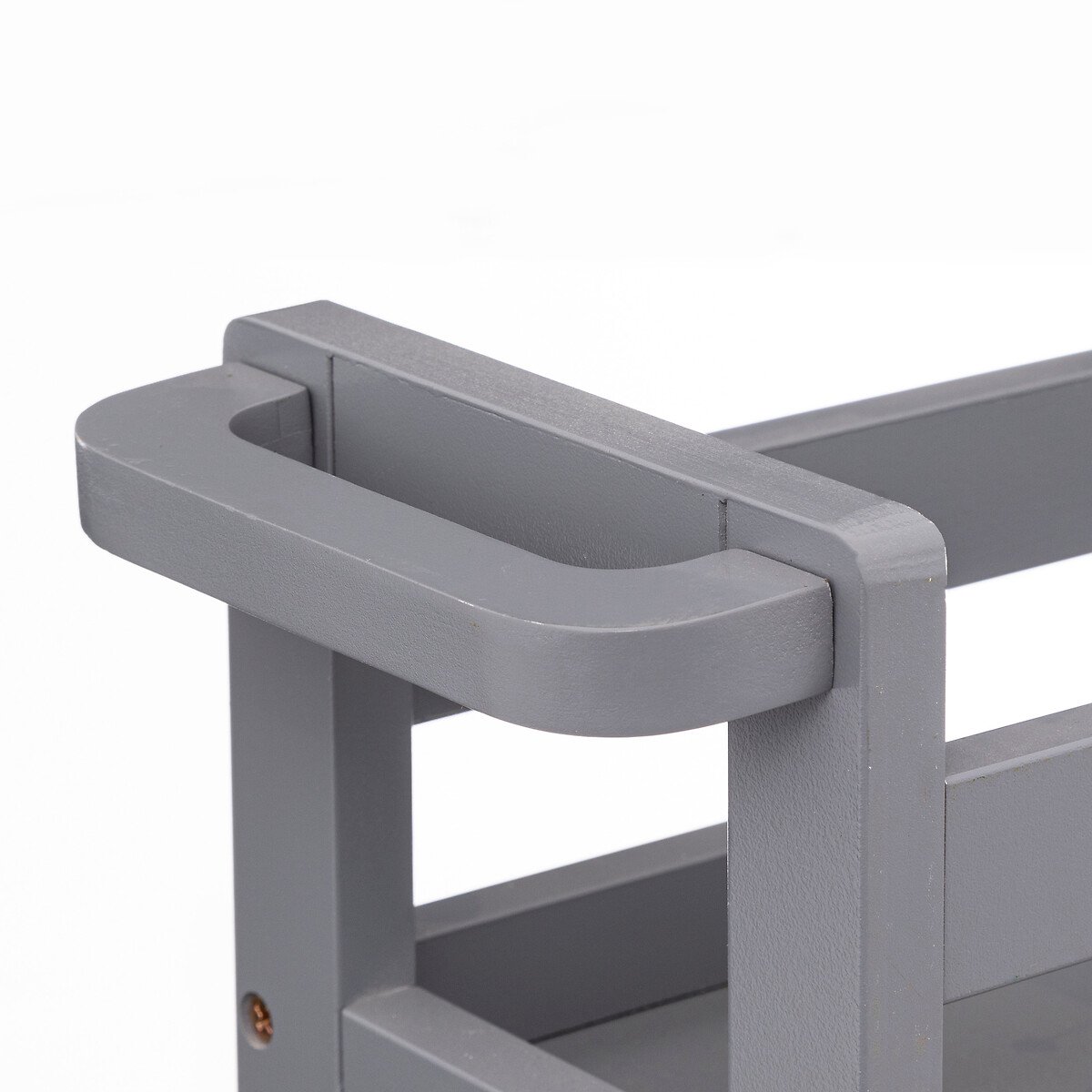 M&oacute;vel wc com 3 n&iacute;veis cinza escuro