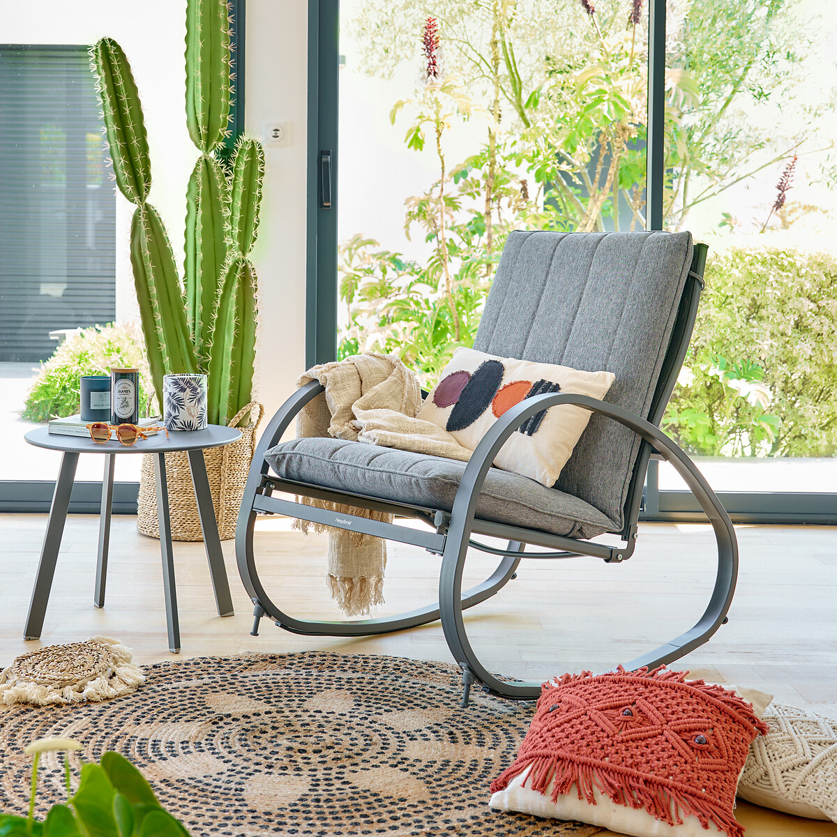 Cadeir&atilde;o baloi&ccedil;o NEVADA cinza graphite