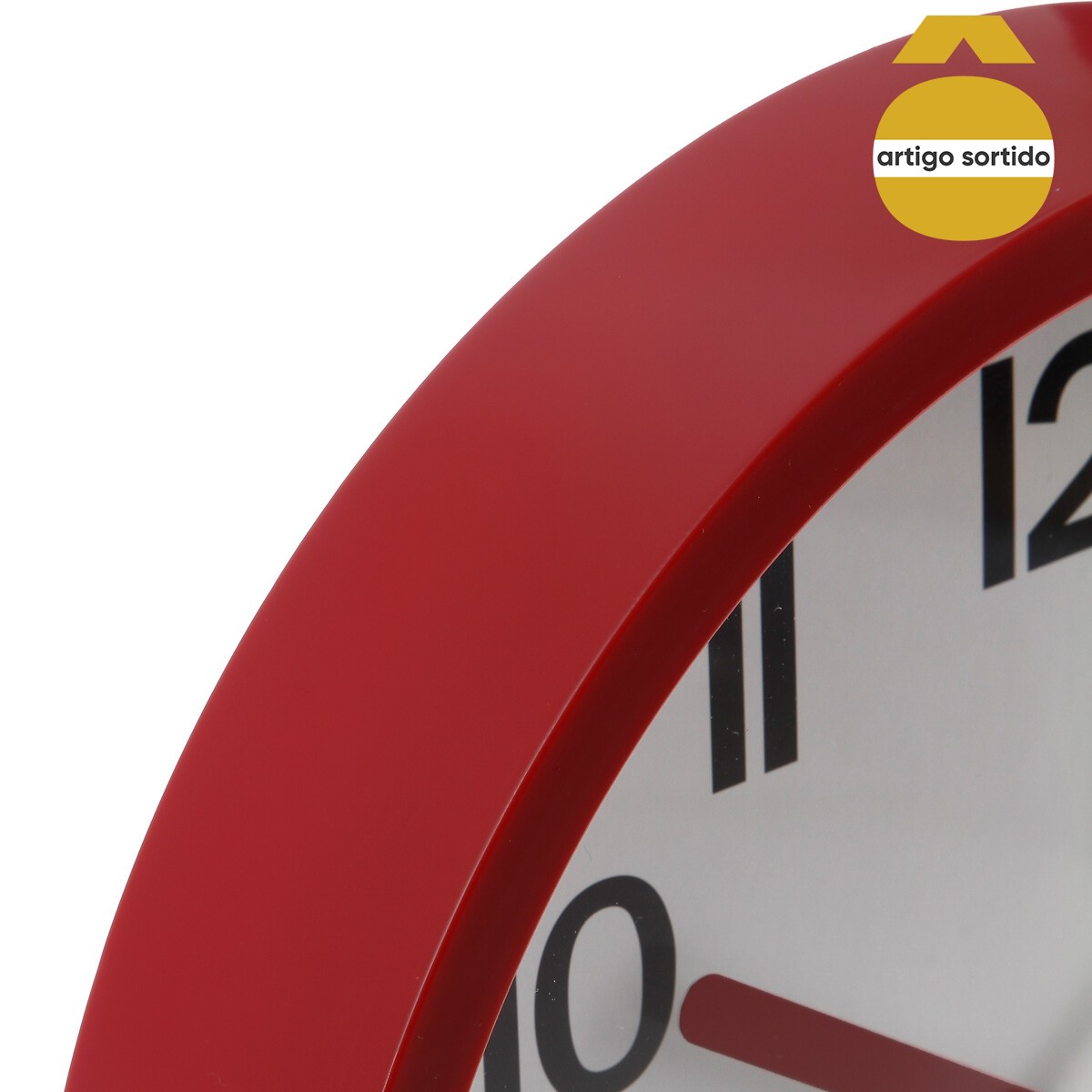 Rel&oacute;gio decorativo de parede 22cm