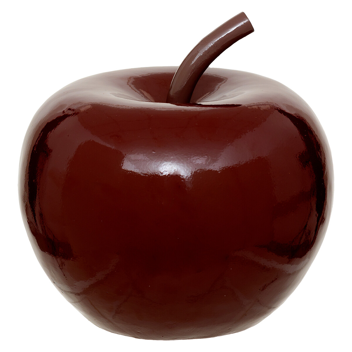 Ma&ccedil;a decorativa GLOSSY vermelha 28,5cm