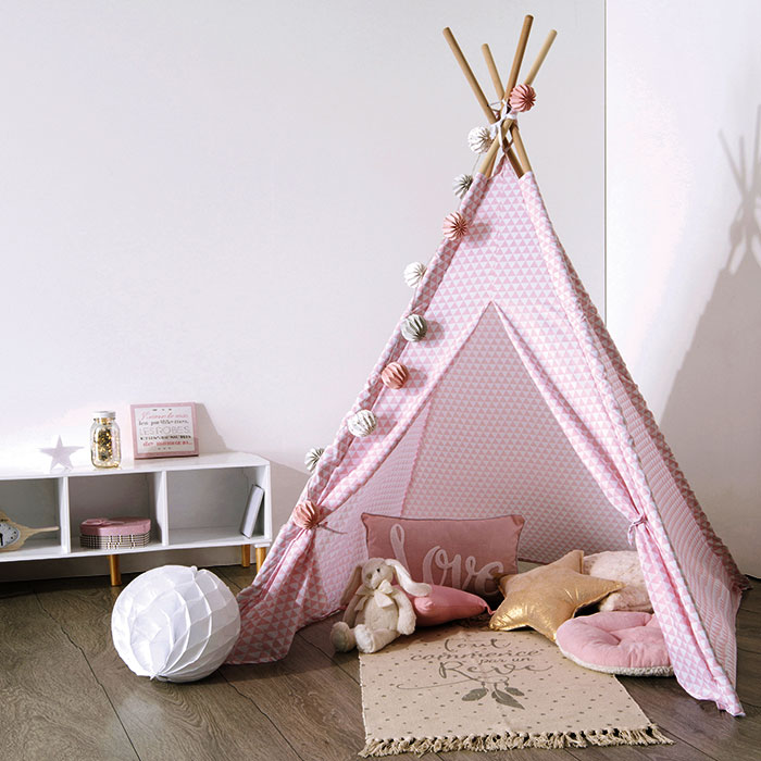 Tenda Tipi Rosa