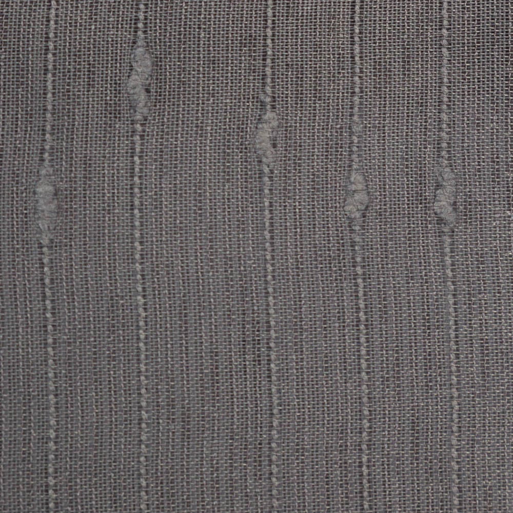 Cortina efeito riscas cinza 140x240cm