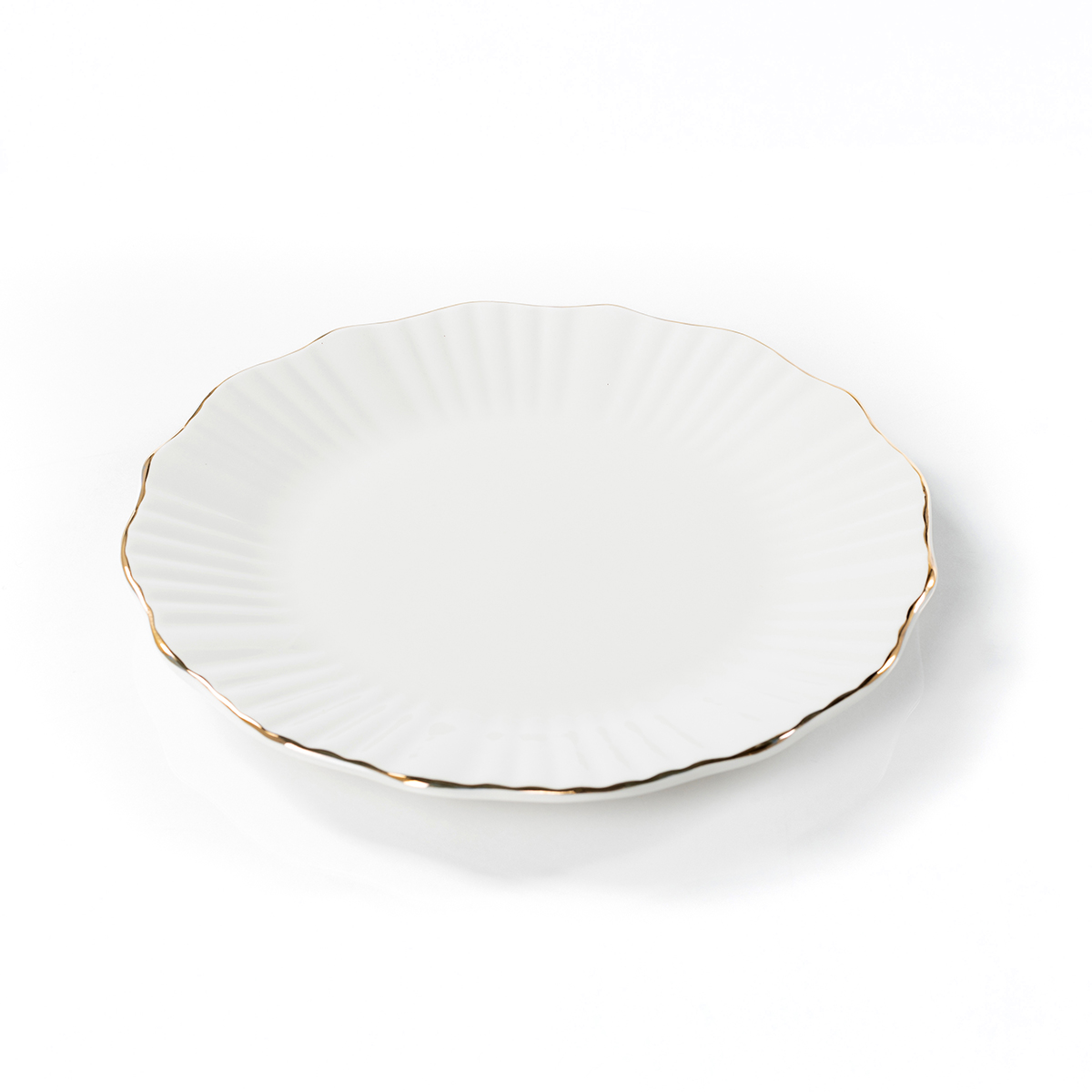 Prato raso AUBREY branco 27cm,  Prato raso AUBREY branco 27cm