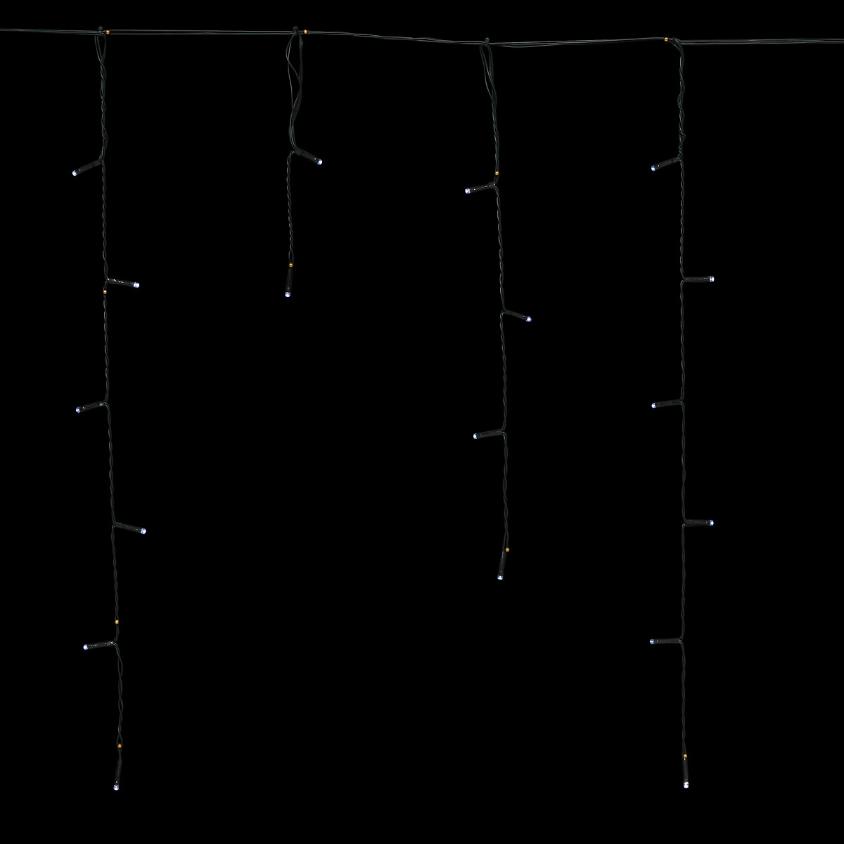 Cortina de natal 120LED branco frio 480cm