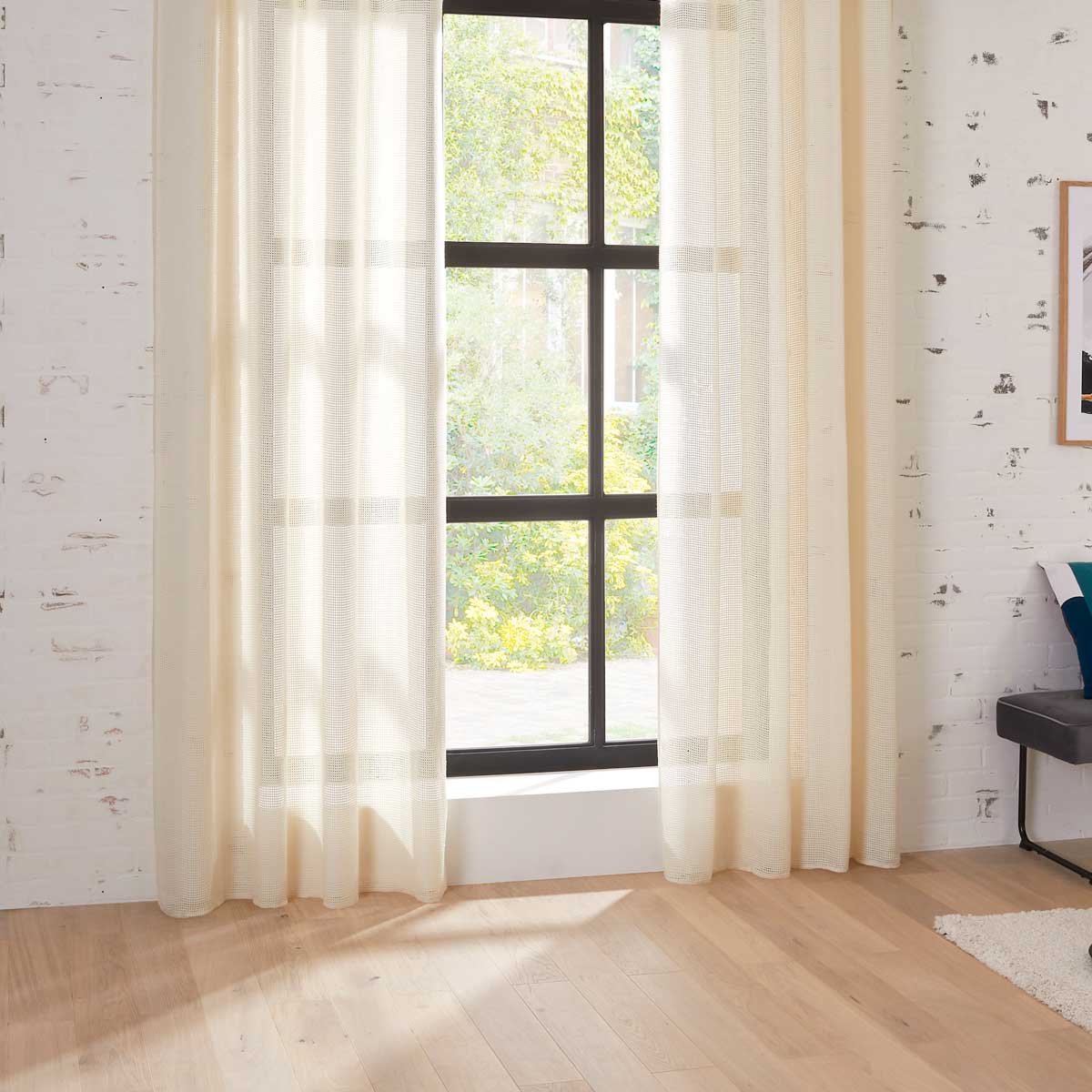 Cortina MAILLE bege 135x240cm