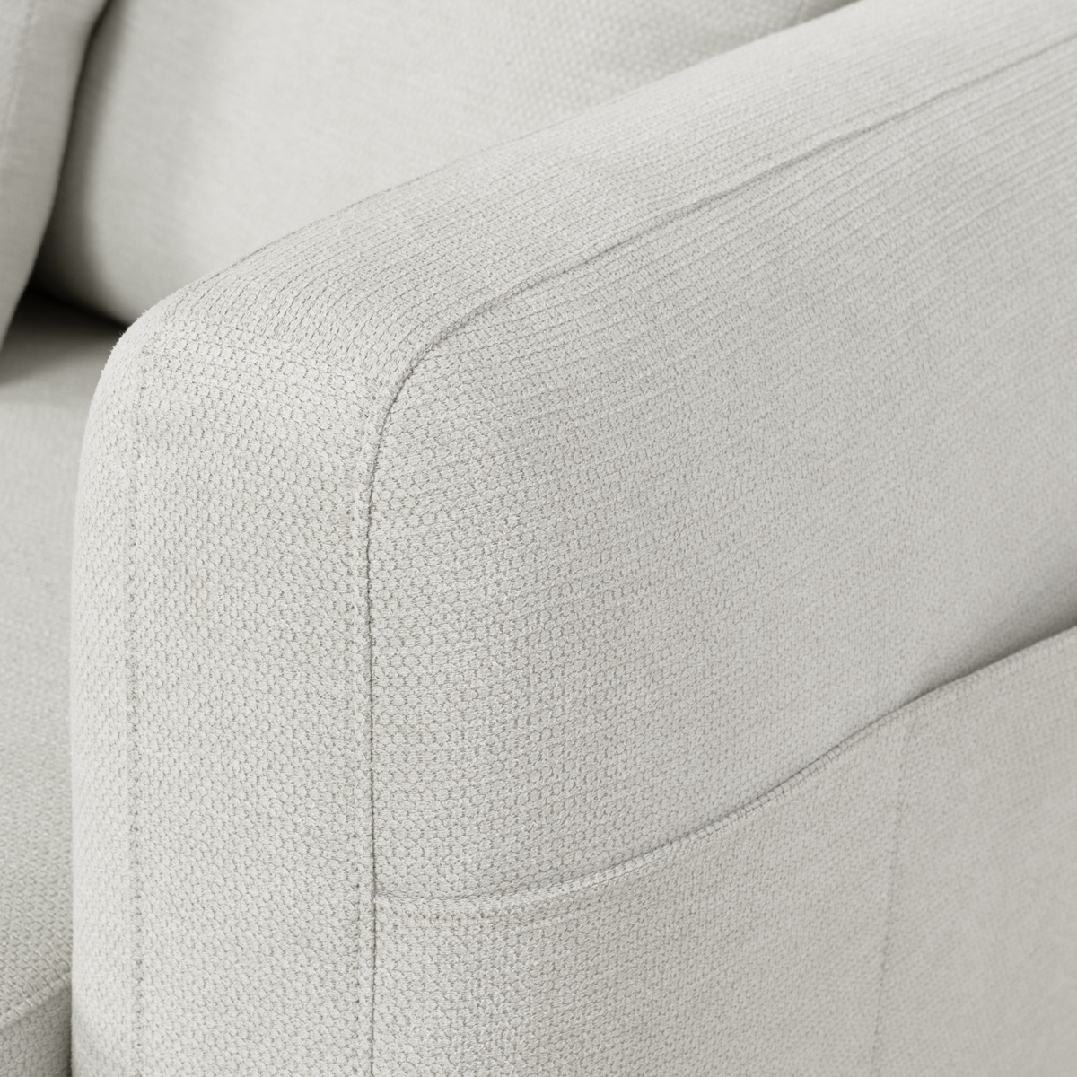 Sof&aacute; cama BERNA bege com chaise longue