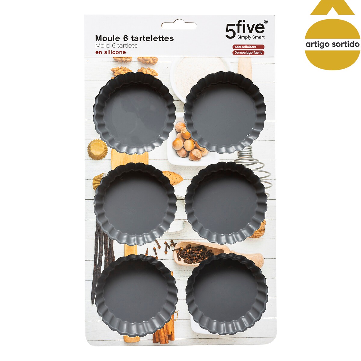 Forma em silicone m&eacute;dia