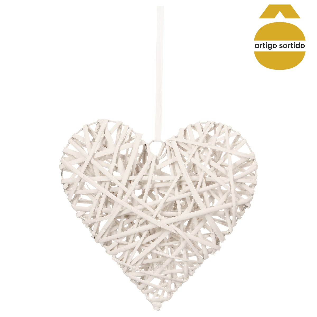 Pendurante decorativo coração 30cm