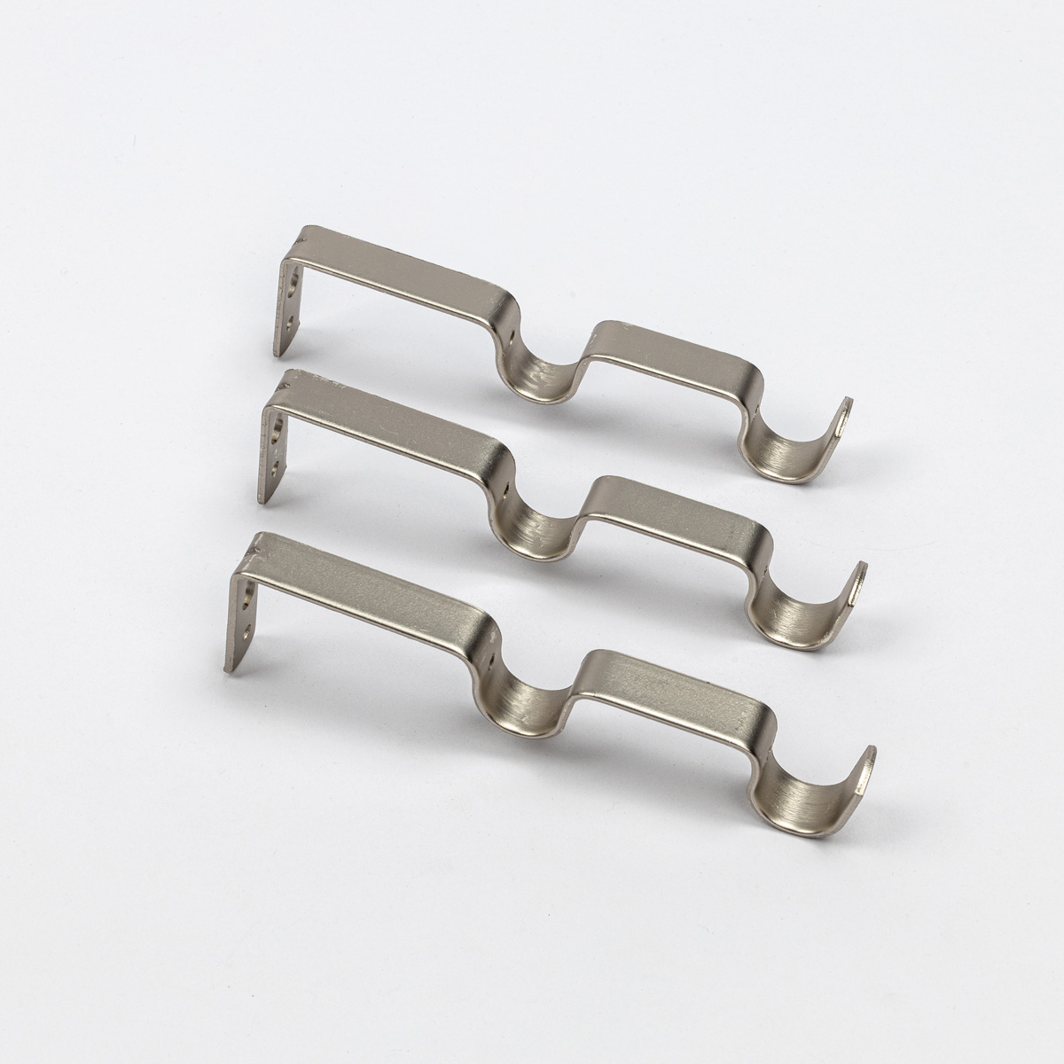 Kit varão extensível prateado 210-380cm