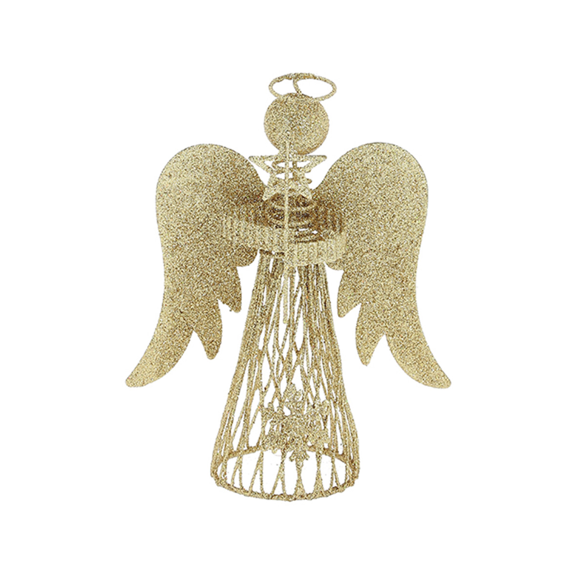 Pendurante De Anjo Para Topo De &Aacute;rvore 20cm