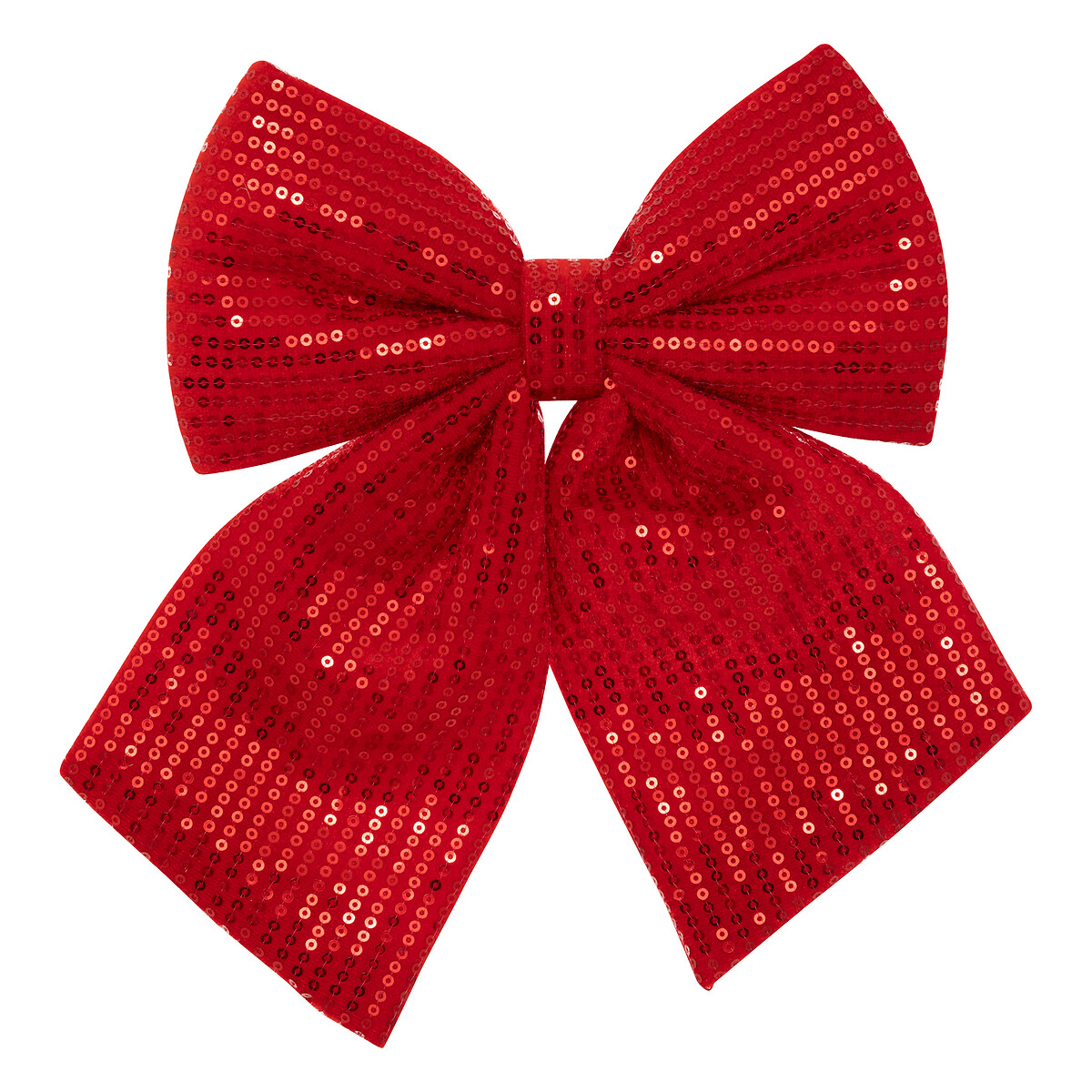 La&ccedil;o vermelho com brilhantes 24cm
