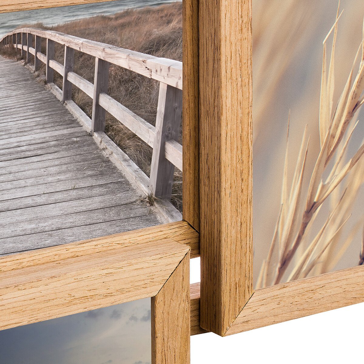 Multimoldura NATURE para 6 fotos