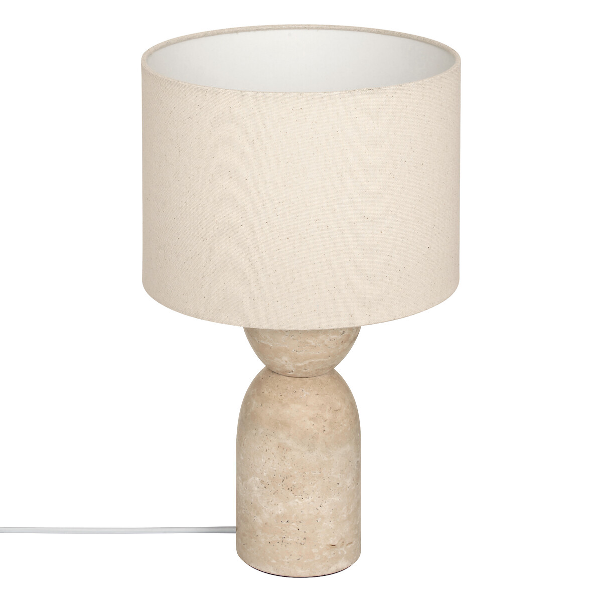 Candeeiro de mesa ERIN bege 47,5cm