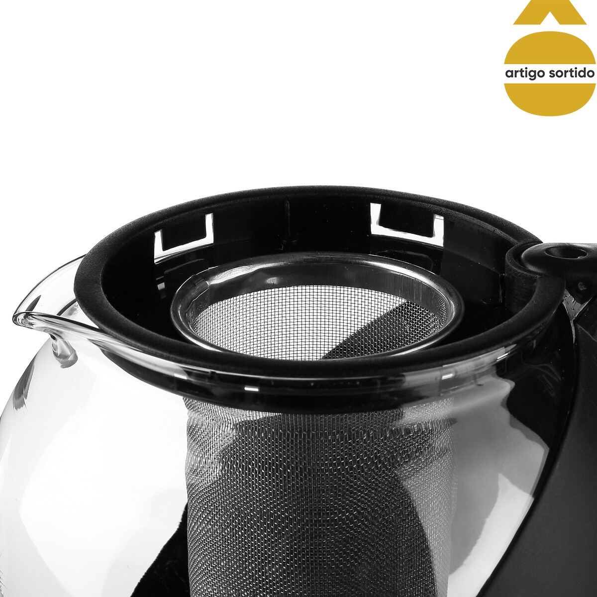 Chaleira de vidro 1,25l