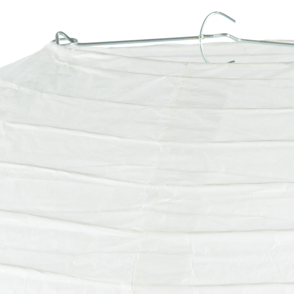 Suspens&atilde;o Em Papel De Arroz Branca