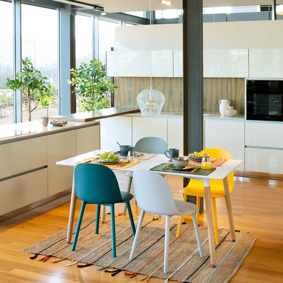 Individual de mesa MAHA branco 30x45cm