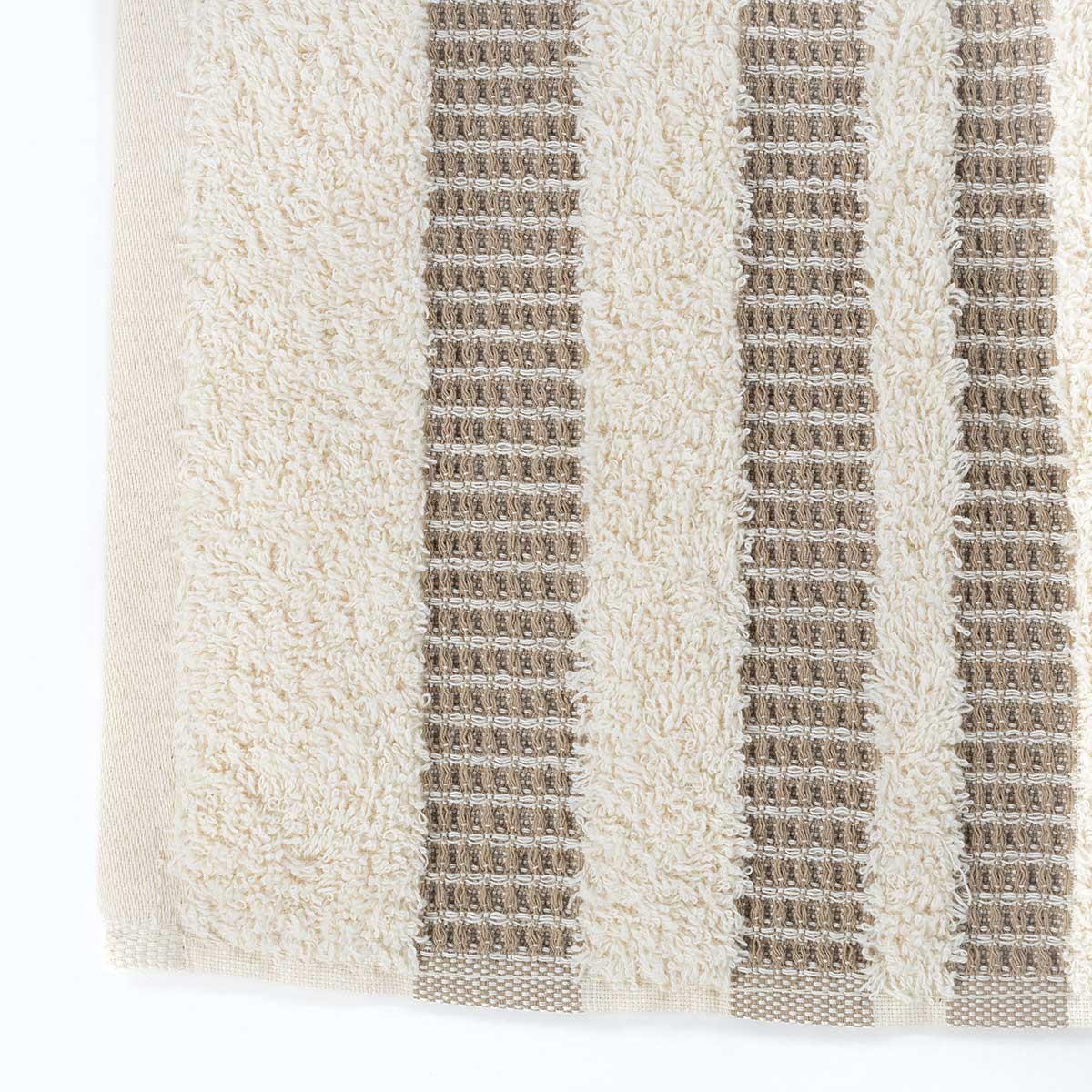 Conjunto de 2 toalhas de banho CHLOÉ natural,  Conjunto de 2 toalhas de banho CHLOÉ natural