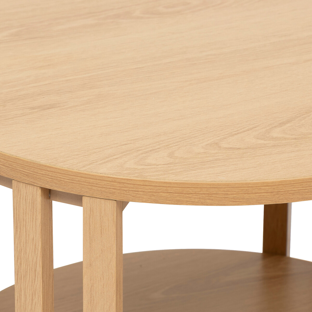 Mesa de apoio SLAT bege D40x48cm