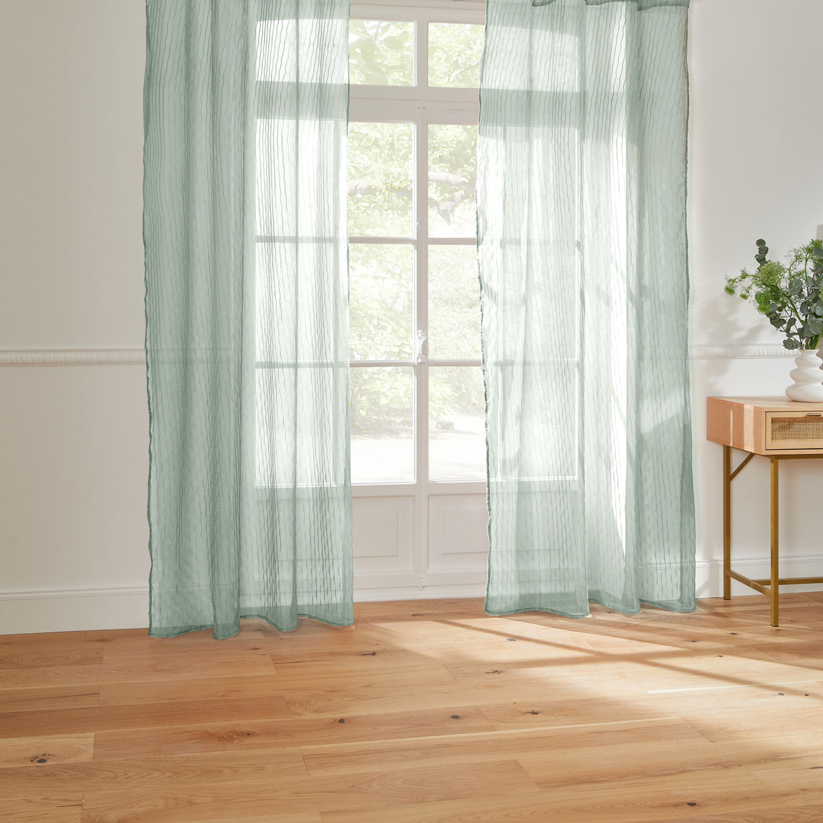 Cortina MILA verde 140x240cm