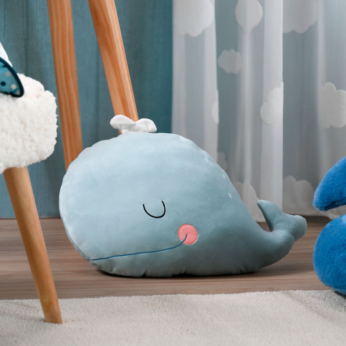 Peluche baleia MOBY 30x45cm