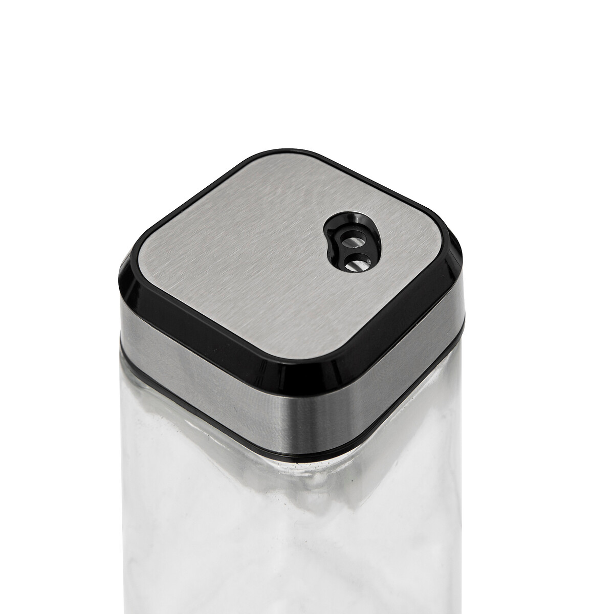 Conjunto de saleiro e pimenteiro em vidro