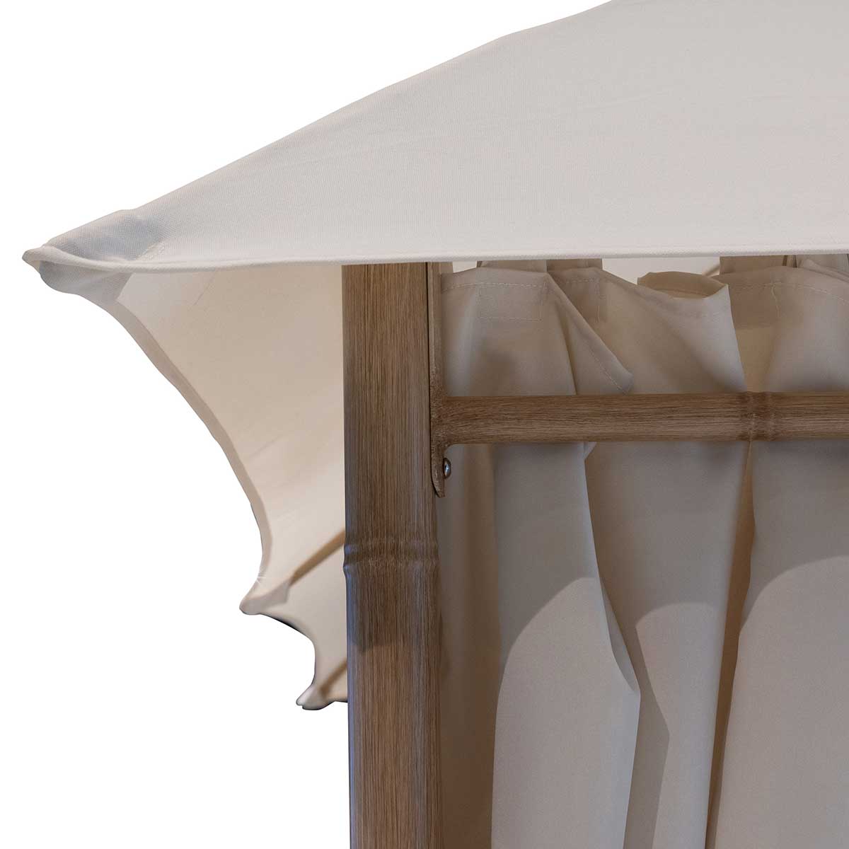 P&eacute;rgola SAWARA 3x3mt cru