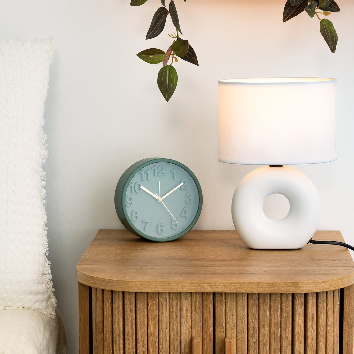 Candeeiro de mesa BARU branco 26cm