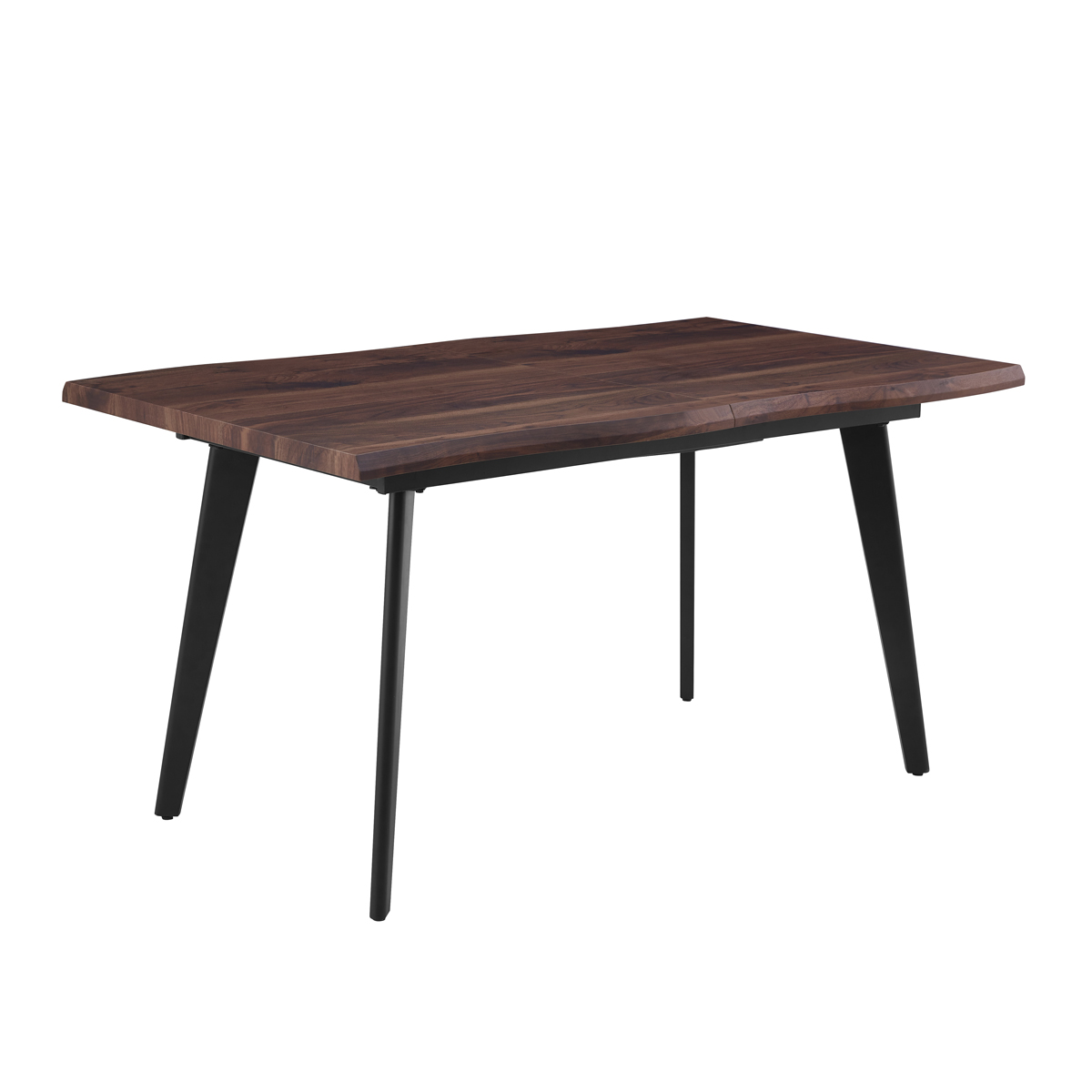 Mesa de jantar extens&iacute;vel TADIM castanha