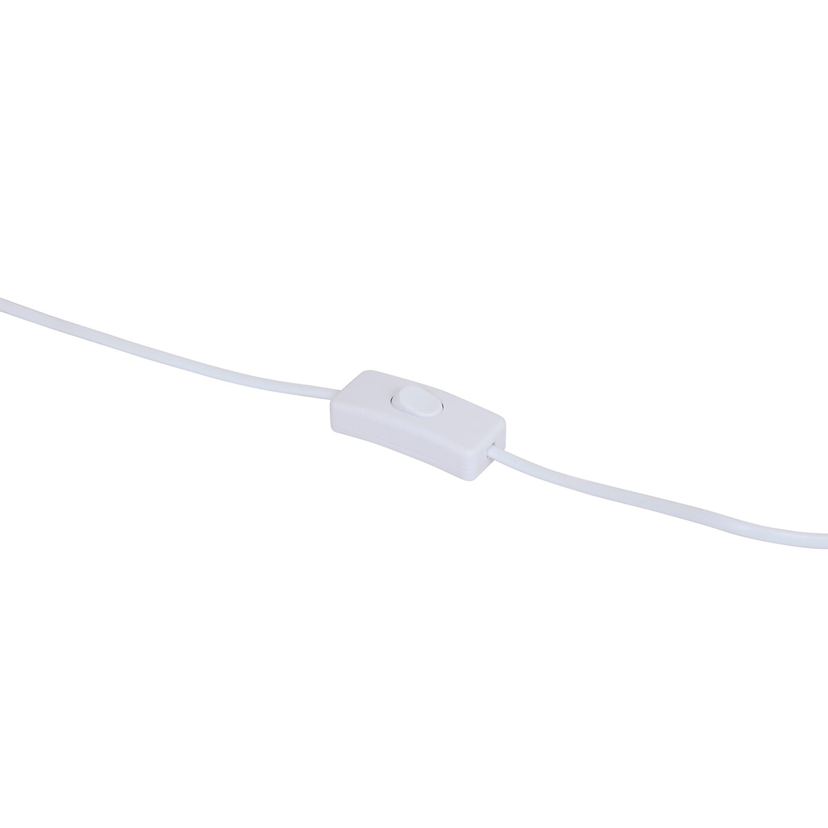 Candeeiro de mesa cogumelo azul em metal 27cm