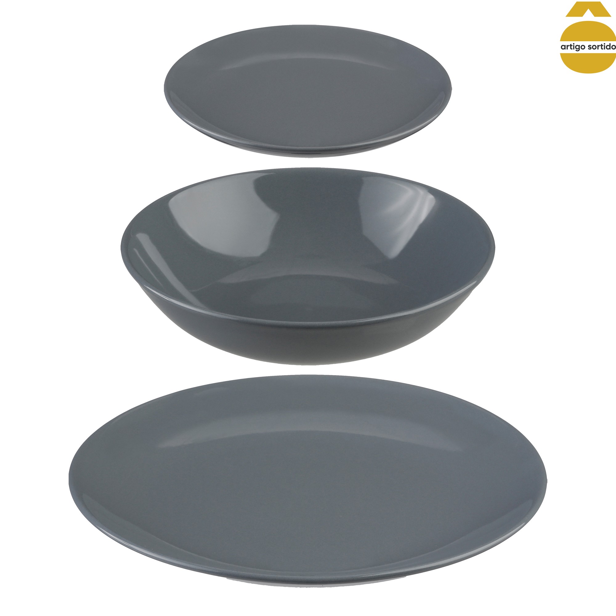 Serviço de mesa 18 peças COLORAMA