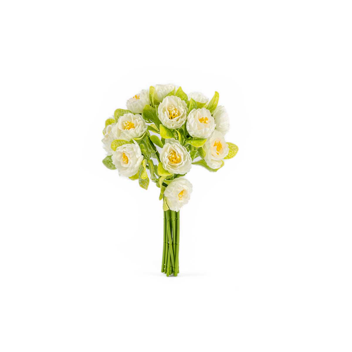 Bouquet de 15 cam&eacute;lias brancas