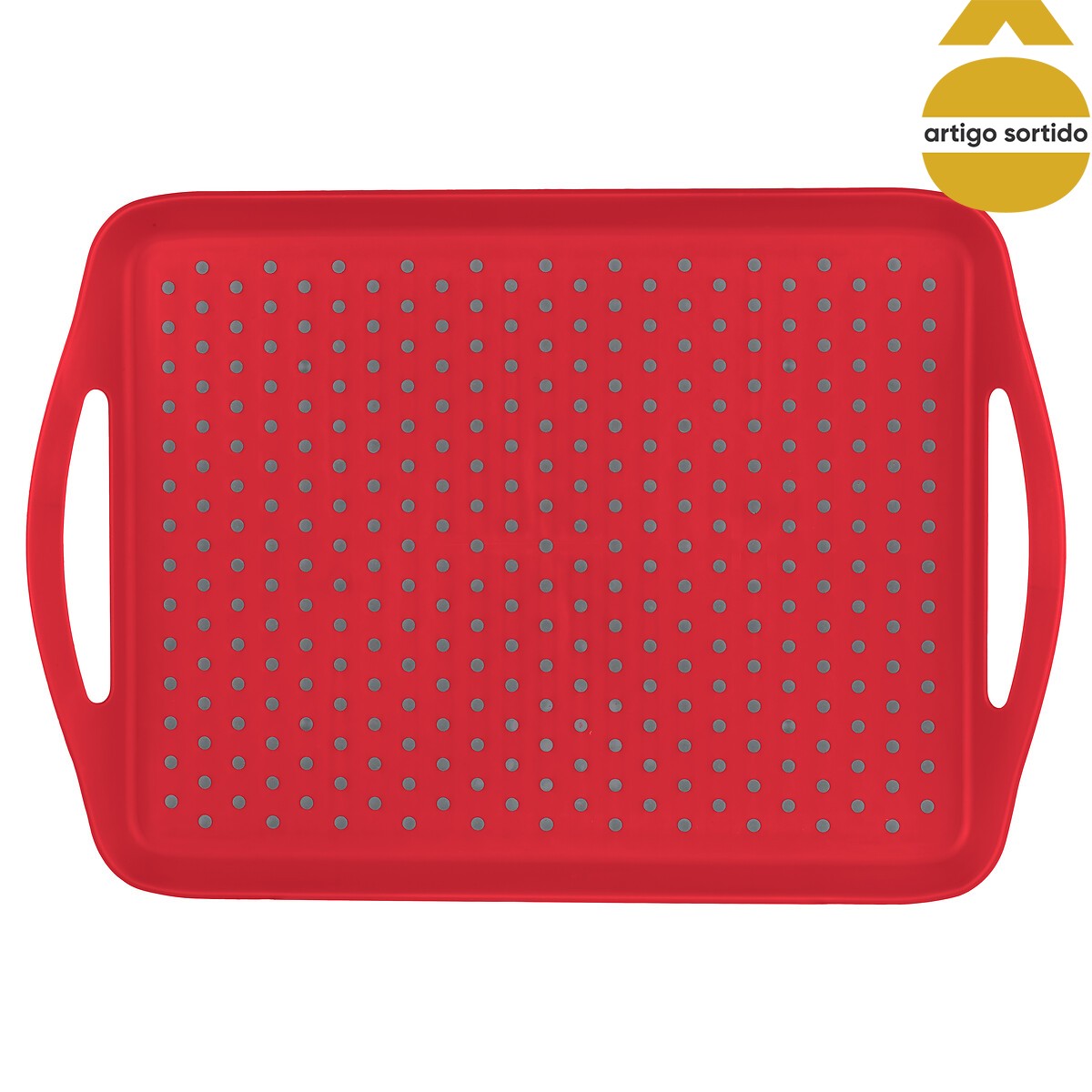 Tabuleiro para servir antiderrapante