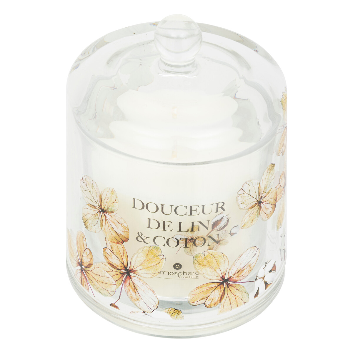 Vela Perfumada Oudy Linho Com Camp&acirc;nula 240G