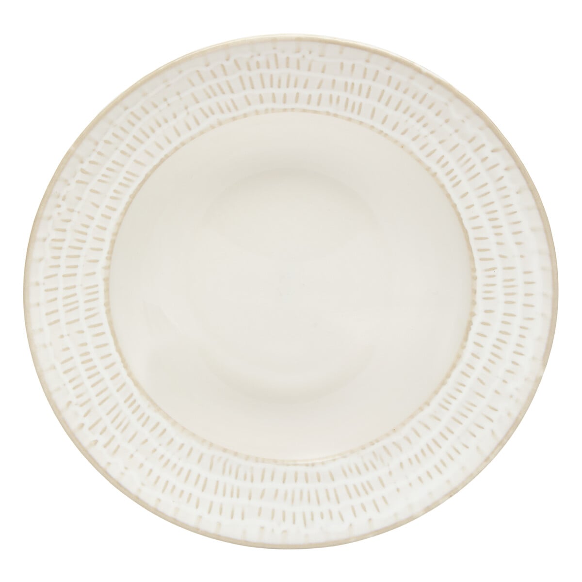 Prato de sopa CAMILLE branco 22cm